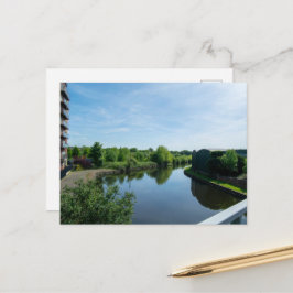 Cartão Postal Peaceful Waterside at Wakefield Waterfront