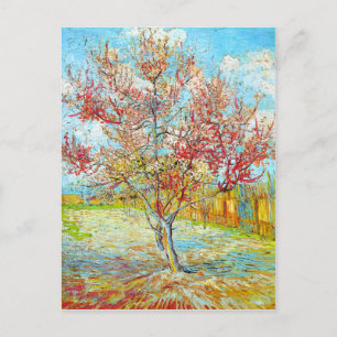 Cartão Postal Peach Tree in Bloom em Arles, Van Gogh