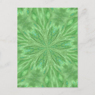 Cartão Postal Peacock Green
