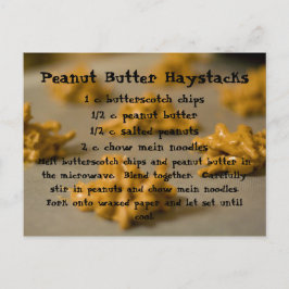 Cartão Postal Peanut Butter Haystacks