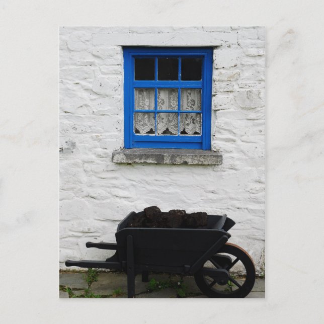 Cartão Postal Peat Irlandês (Frente)