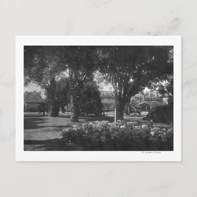 Cartão Postal Pebble Beach, CA - Foto do Hotel Del Monte (Frente)