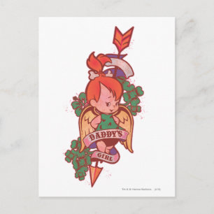 Cartão Postal PEBBLES™ Pai Girl
