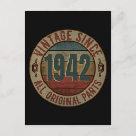 CARTÃO POSTAL PEÇA DE ÉPOCA DESDE 1942 TODAS AS PEÇAS ORIGINAIS