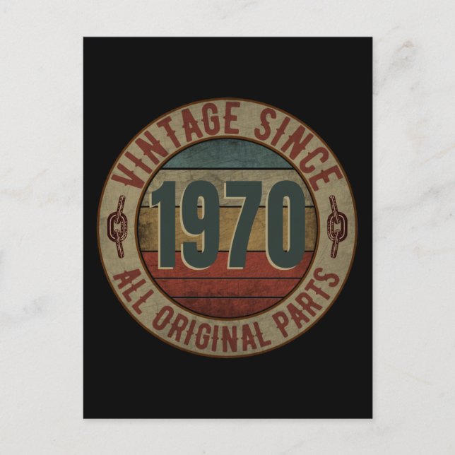 CARTÃO POSTAL PEÇA DE VINHA DE 1970 TODAS AS PEÇAS ORIGINAIS. (Frente)