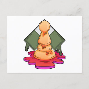 Cartão Postal Peça de xadrez