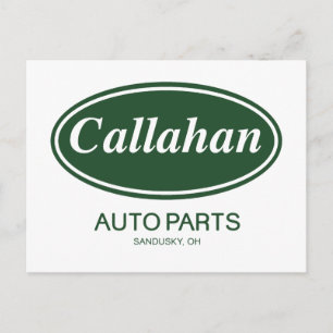Cartão Postal Peças automáticas Callahan
