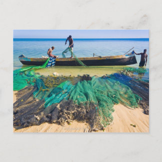 Cartão Postal Pêcheurs Vezo