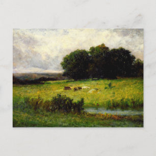 Cartão Postal Pecuária Perto da Corrente - Edward Mitchell Bani