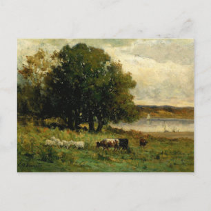 Cartão Postal Pecuária Perto do Rio - Edward Mitchell Banister 
