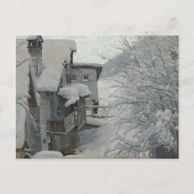 Cartão Postal Peder Monsted - Ponte-Campovasto (Frente)