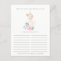 Pedido de Receita Floral Utensílio Rubor Chuveiro