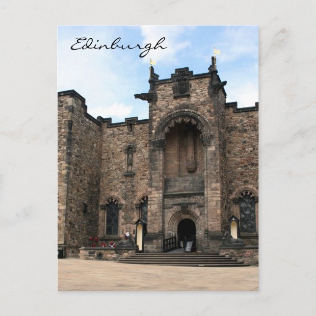 Cartão Postal pedra de castelo (Frente)