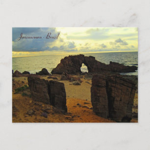 Cartão Postal Pedra Furada, Jericoacoara, Brasil