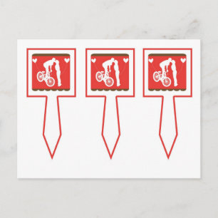 Cartão Postal Pedras de Torneio Vermelho/Marrom de Casal 3