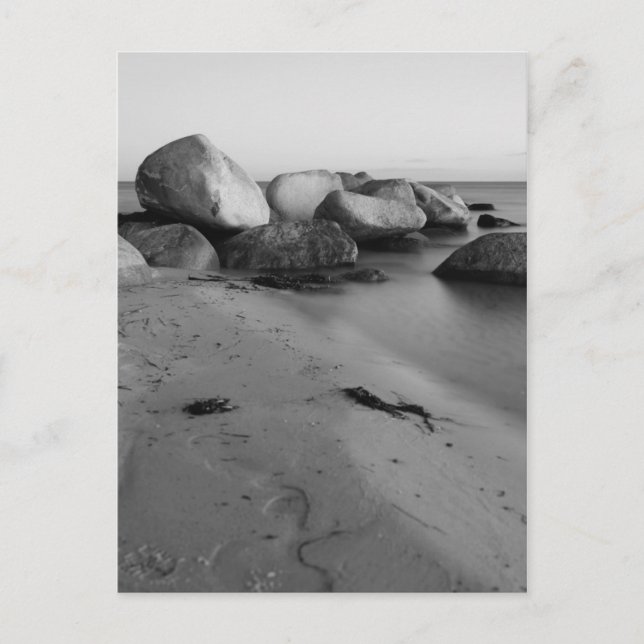 Cartão Postal Pedras no mar (Frente)