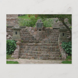 Cartão Postal Pedras nos Jardins Japoneses Sioux Cai SD