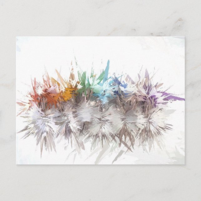 Cartão Postal Pedras Preciosas do Chakra (Frente)