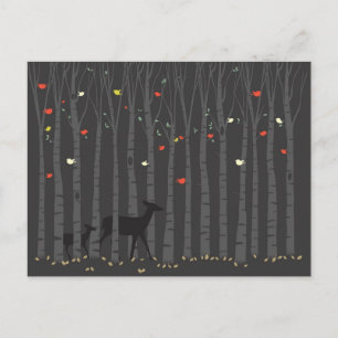 Cartão Postal Peekaboo