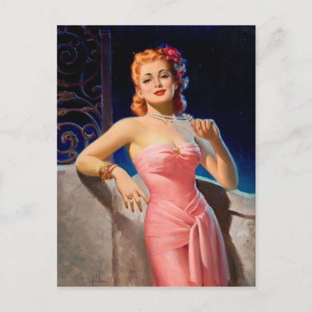 Cartão Postal Peg O' My Heart (Frente)