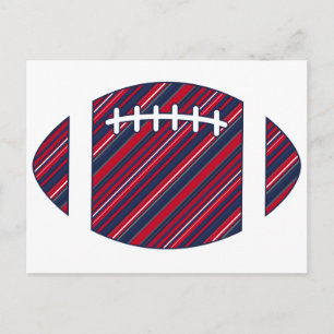 Cartão Postal Pegada em Striped