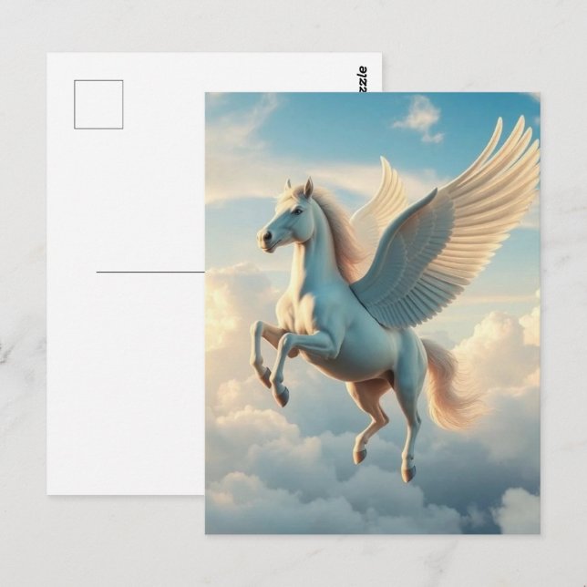 Cartão Postal Pegasus (Frente/Verso)