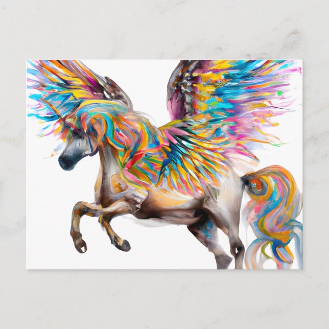 Cartão Postal Pegasus (Frente)