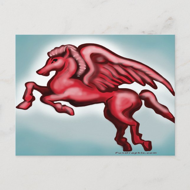 Cartão Postal Pegasus (Frente)
