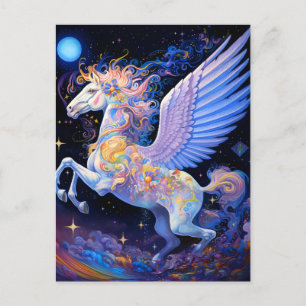 Cartão Postal Pegasus Fantasy Art