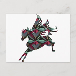 Cartão Postal Pegasus Horse