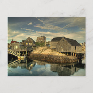 Cartão Postal Peggy's Cove, Nova Escócia