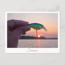 Cartão Postal Pegue o pôr do sol