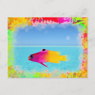 Cartão Postal Peixe