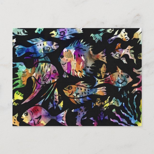Cartão Postal Peixe (Frente)