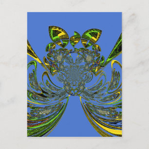 Cartão Postal Peixe de penas