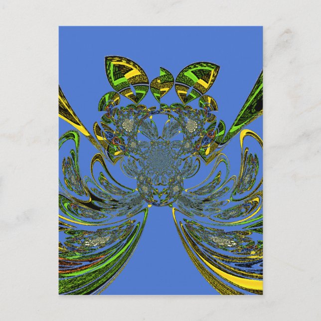 Cartão Postal Peixe de penas (Frente)