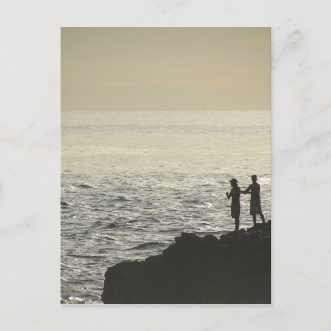 Cartão Postal peixe do atum (Frente)