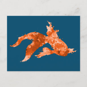 Cartão Postal peixe-dourado