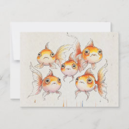 Cartão Postal Peixe-espinho flutuante