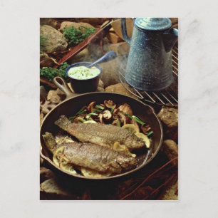 Cartão Postal Peixe-frade delicioso