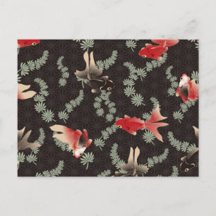 Cartão Postal Peixe Goldfish