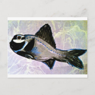 Cartão Postal Peixe-lanterna