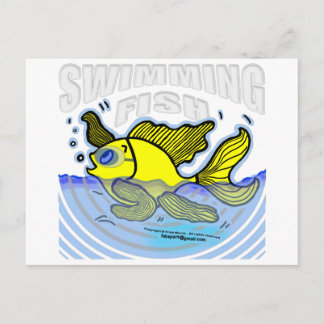 Cartão Postal Peixe Nado