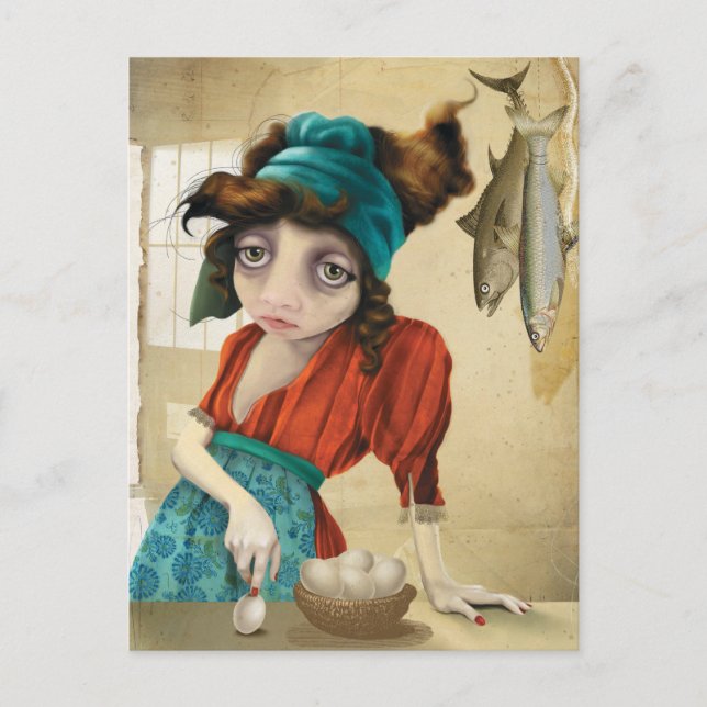 Cartão Postal Peixe&ovo (Frente)