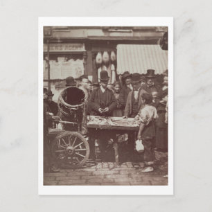 Cartão Postal Peixes baratos de St Giles, 'da vida de rua em