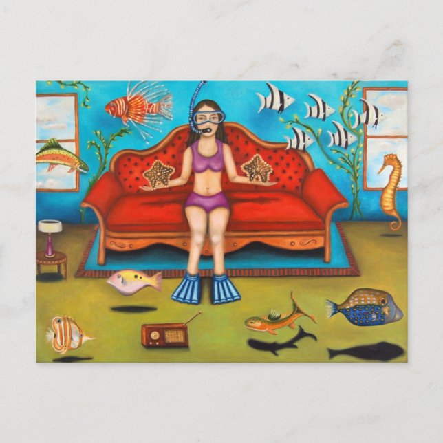 Cartão Postal Peixes nº 3 (Frente)