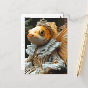 Cartão Postal Peixes Reais