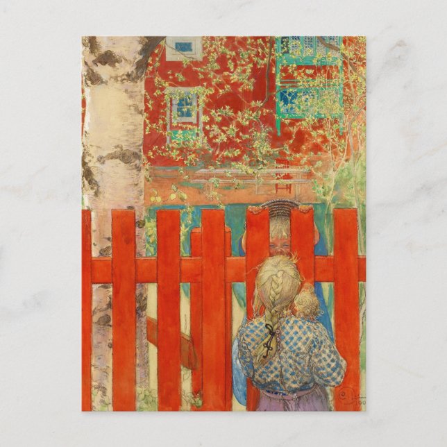 Cartão Postal Pela cerca (Frente)