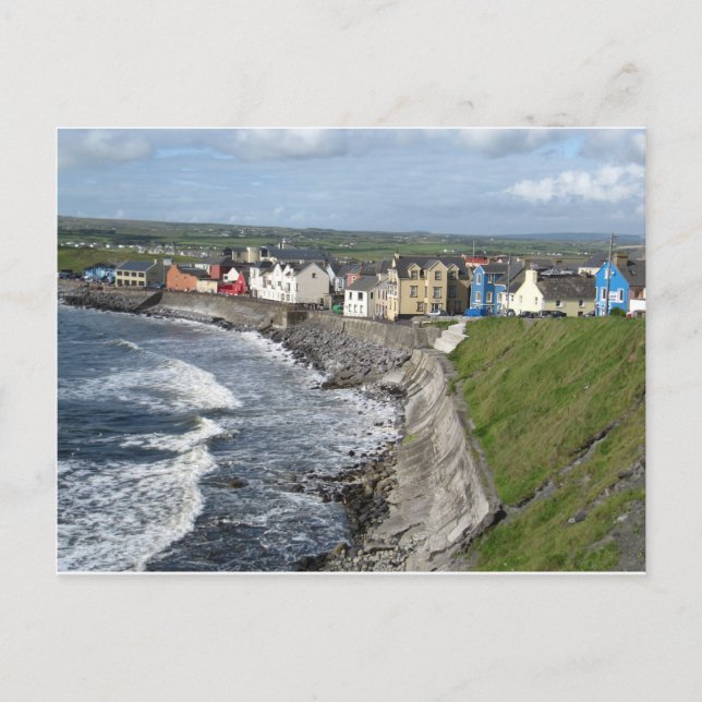 Cartão Postal Pela costa (Frente)