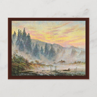 Cartão Postal Pela Manhã De Friedrich Caspar David